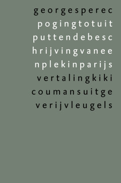 Poging tot uitputtende beschrijving van een plek in Parijs Poging tot uitputtende beschrijving van een plek in Parijs